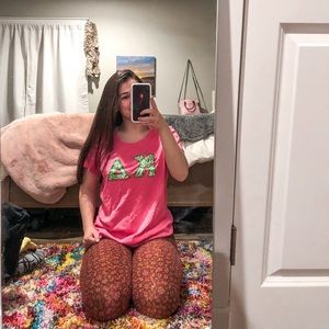 KAPPA DELTA LETTER SHIRT💚💗